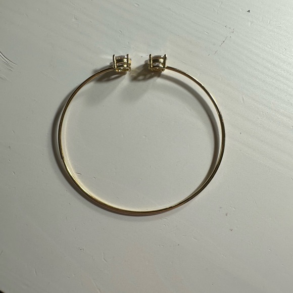 Gold diamond bracelet - Picture 2 of 2